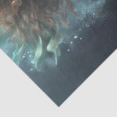 Papier Mousseline Cheval de mer mystique sous la décomposition de la (Détail)