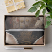 Papier Mousseline Cheval de Noël (Cadeau)