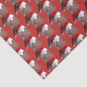 Papier Mousseline Cheval de Noël du Père Noël (Détail)