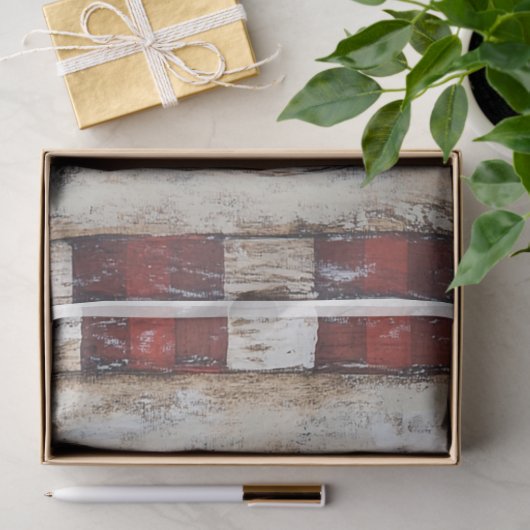 Papier Mousseline Cheval de Noël primitif (Cadeau)