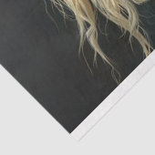 Papier Mousseline Cheval de Peinture Majestic #2 Cheval de Course Dé (Détail)