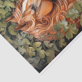 Papier Mousseline Cheval En Foliage 3 Papier Découpage (Détail)