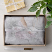 Papier Mousseline Cheval floral exceptionnel (Cadeau)