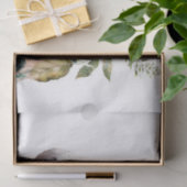 Papier Mousseline Cheval floral exceptionnel (Cadeau)