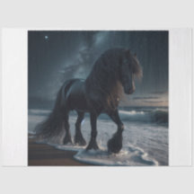 Cheval foncé