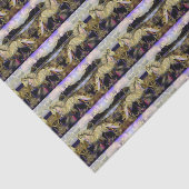Papier Mousseline Cheval islandais Art Déco (Détail)