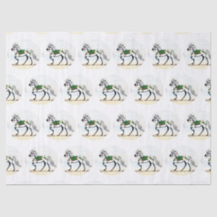 Papier Mousseline Cheval islandais Jol Holiday