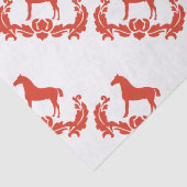 Papier Mousseline Cheval Lover (Détail)