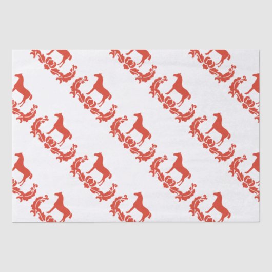 Papier Mousseline Cheval Lover (Recto)