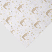 Papier Mousseline Cheval occidental blanc d'or de parchemin de (Détail)