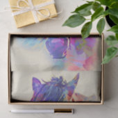 Papier Mousseline Cheval peint (Cadeau)