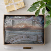 Papier Mousseline Cheval Saddle Horseshoe Rustique Western (Cadeau)