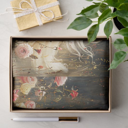 Papier Mousseline Cheval sauvage (Cadeau)