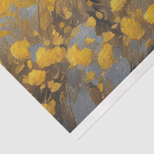 Papier Mousseline Cheval Sauvage Mustang Découpage rustique (Détail)