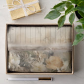 Papier Mousseline Cheval Shabby Chic Junk Journal papier (Cadeau)