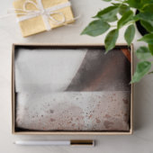 Papier Mousseline Cheval Western Decoupage Art (Cadeau)