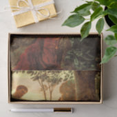 Papier Mousseline Chevalerie (par Frank Dicksee) (Cadeau)