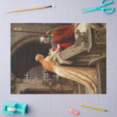 Papier Mousseline Chevalier et Dame (Artisanat)