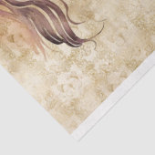 PAPIER MOUSSELINE CHEVAUX BOHÈMES DECOUPAGE FLORAL (Détail)