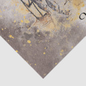 Papier Mousseline Chevaux "Classe de travail" (Détail)