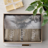 Papier Mousseline Chevaux de Bienheureux Cowboy (Cadeau)