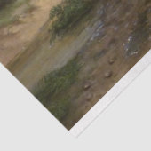 Papier Mousseline Chevaux effrayés par la tempête (par Carle Vernet) (Détail)