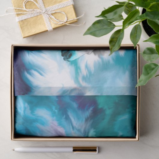 Papier Mousseline Chevaux en vol découpage (Cadeau)