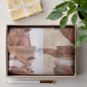 Papier Mousseline Chevaux étourdissant dans un pâturage (Cadeau)