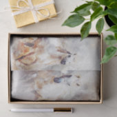 Papier Mousseline Chevaux sauvages "Chevaux de course" (Cadeau)