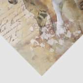 Papier Mousseline Chevaux sauvages - Découpage Design (Détail)