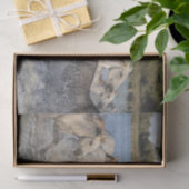 Papier Mousseline Chevaux sauvages traversant une rivière (Cadeau)