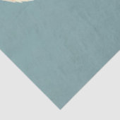 Papier Mousseline Chevêche adorable dans un papier découpage Teacup (Détail)