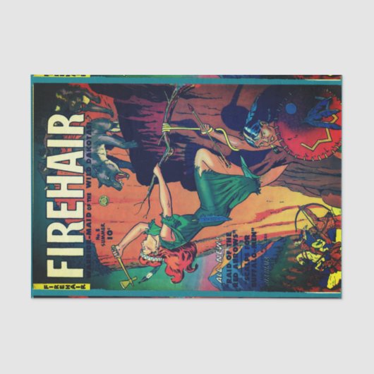 Papier Mousseline Cheveux d'incendie #8—La servante des Dakotas ! (Recto)