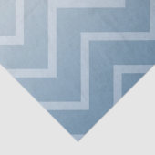 Papier Mousseline Chevron Ombre gris bleu blanc (Détail)