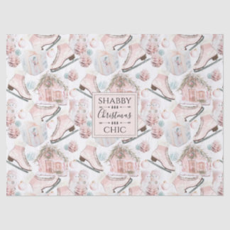Papier Mousseline Chic chic chic chic Motif de Noël