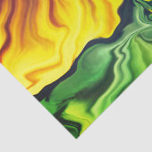 Papier Mousseline Chic Découpage Abstrait Floral Shabby (Détail)