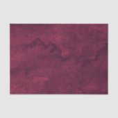 Papier Mousseline Chic Elegant Burgundy Aquarelle (Recto)