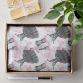 Papier Mousseline Chic élégant Fille talons hauts Motif de mode (Cadeau)