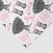 Papier Mousseline Chic élégant Fille talons hauts Motif de mode (Détail)