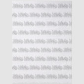 Papier Mousseline Chic Elegant Wildflower Line Art Minimalist (Recto)