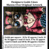 Papier Mousseline Chic Femme Chat Steampunk En Rose AG7 Découpage