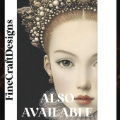 Papier Mousseline Chic Fiction Reine Princesse Femme BG6 Découpage