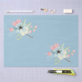 Papier Mousseline Chic Floral (Artisanat)