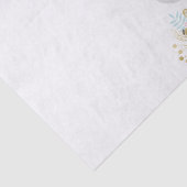 Papier Mousseline Chic Floral Magical Unicorn Fille fête d'anniversa (Détail)