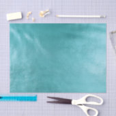 Papier Mousseline Chic Glam Turquoise Aqua Blue (Artisanat)