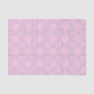 Papier Mousseline Chic Lavender Pink Bande personnalisée Logo d'entr