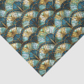 Papier Mousseline Chic Peacock Couleur Vitrage Découpage (Détail)