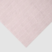 Papier Mousseline Chic rose pâle blanc fin rayures mignonette girly (Détail)