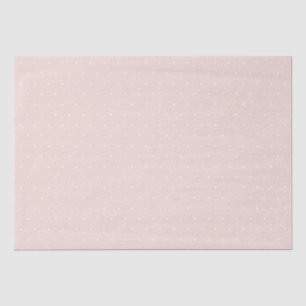 Papier Mousseline Chic rose roux minuscule pois motif mignon girly