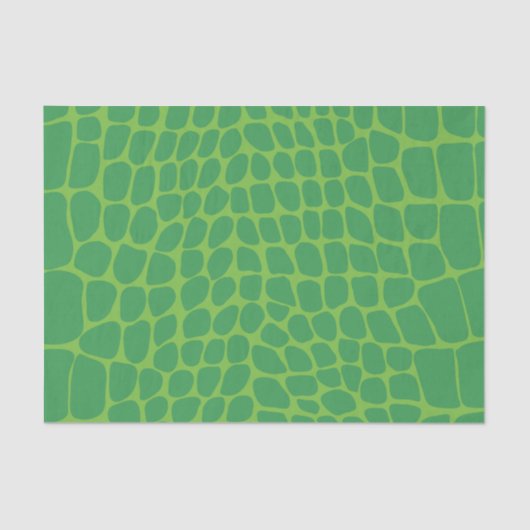 Papier Mousseline Chic Serin vert (Recto)